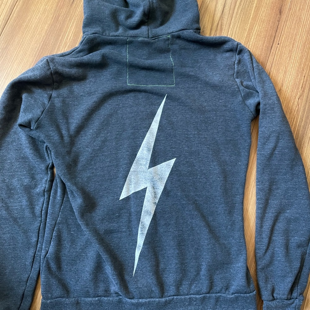 Aviator Nation Bolt zip up hoodie